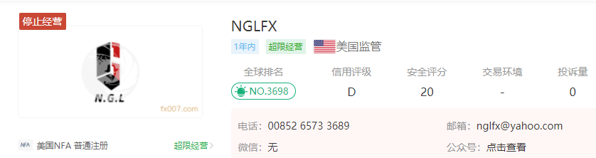 2024年10月31日:NGLFX外汇平台怎么样 NGLFX外汇平台怎么样